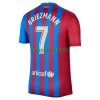 Maillot de Supporter FC Barcelone Antoine Griezmann 7 Domicile 2021-22 Pour Homme